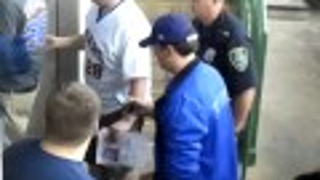 Blotto Teenage Brewers Fan Soils Himself And Falls Down Stairs At Miller Park